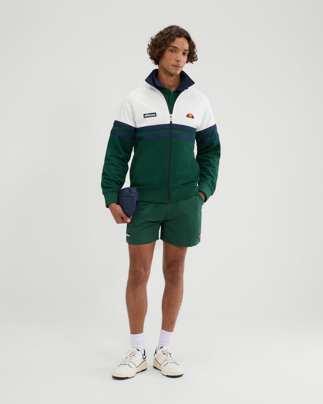 Ellesse Rimini Track Top Dark Green/Off White