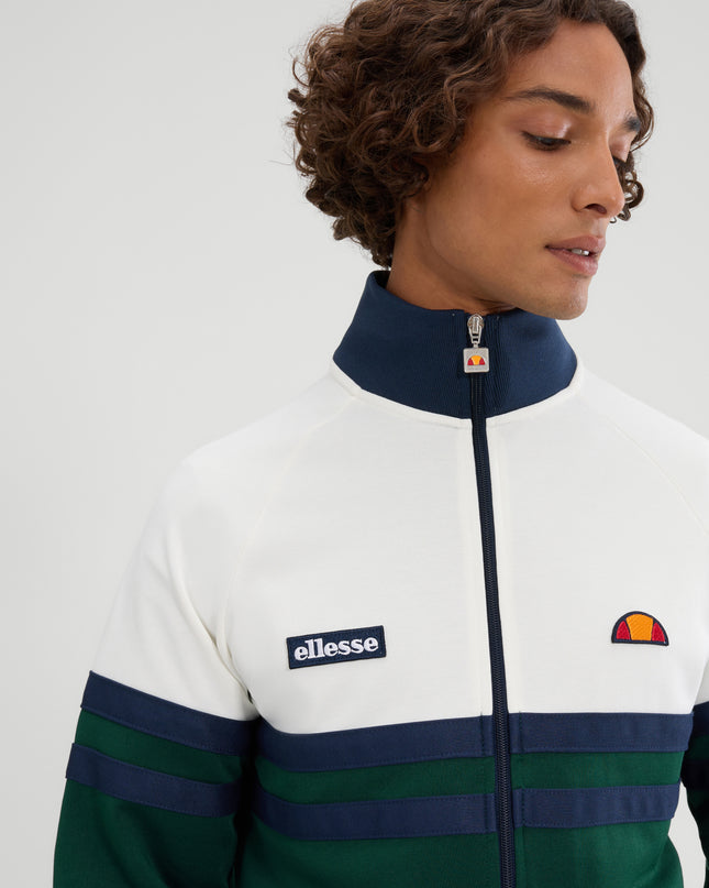 Ellesse Rimini Track Top Dark Green/Off White