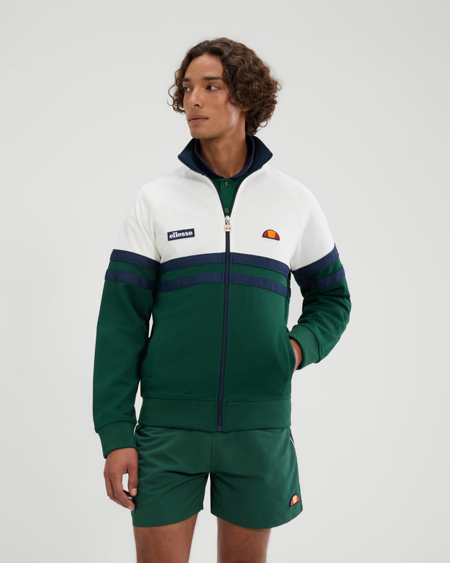 Ellesse Rimini Track Top Dark Green/Off White