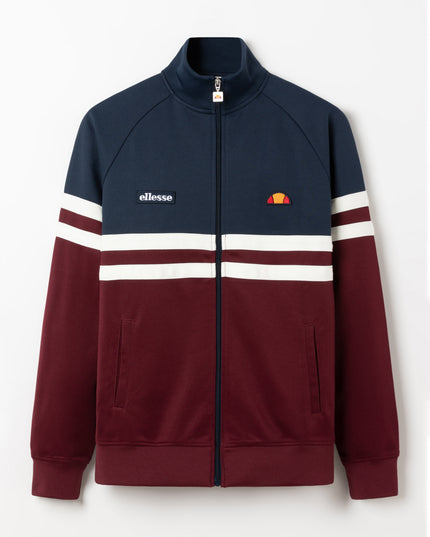 Ellesse Rimini Track Top Burgundy/Navy