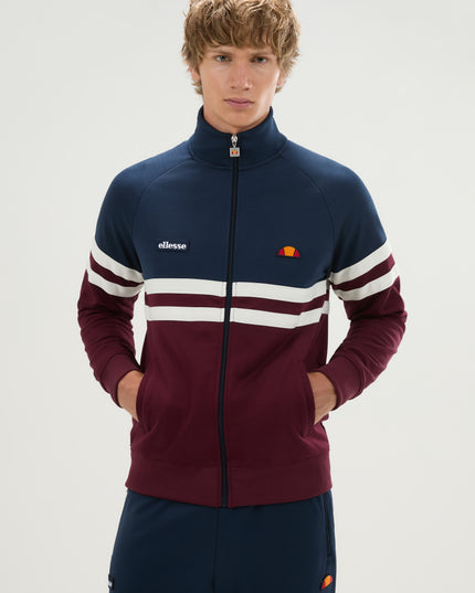 Ellesse Rimini Track Top Burgundy/Navy
