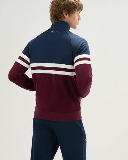 Ellesse Rimini Track Top Burgundy/Navy
