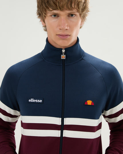 Ellesse Rimini Track Top Burgundy/Navy