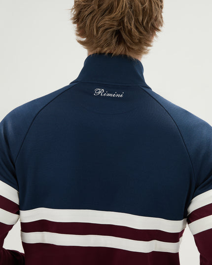 Ellesse Rimini Track Top Burgundy/Navy