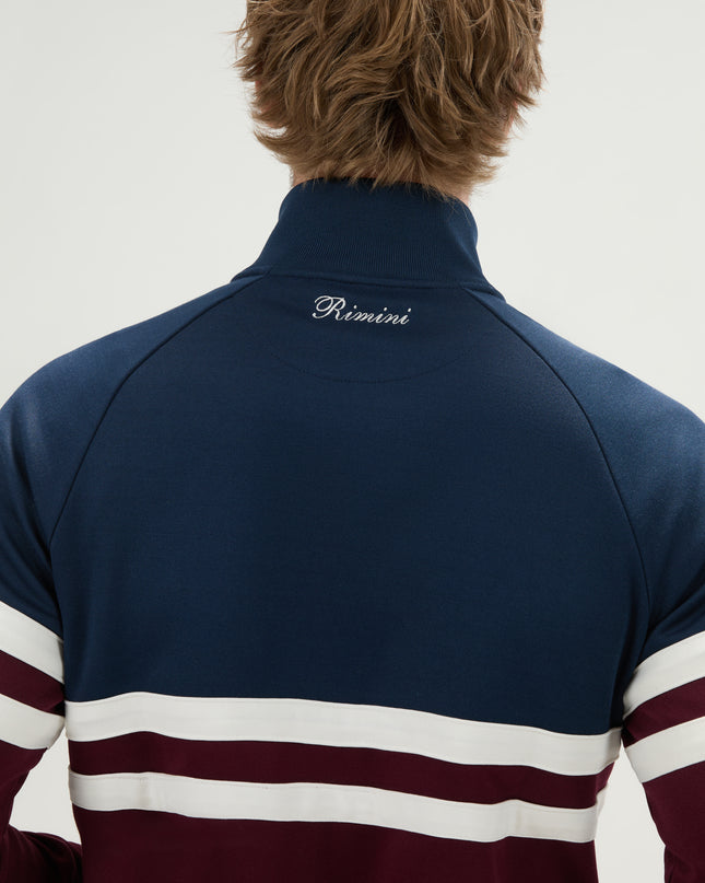 Ellesse Rimini Track Top Burgundy/Navy