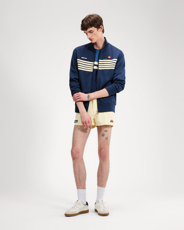 Ellesse Vicenza Track Top Navy/Light Yellow