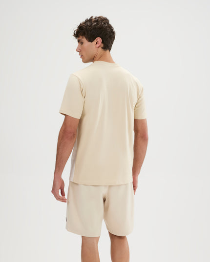 Ellesse Venire Tee in Off White/Stone