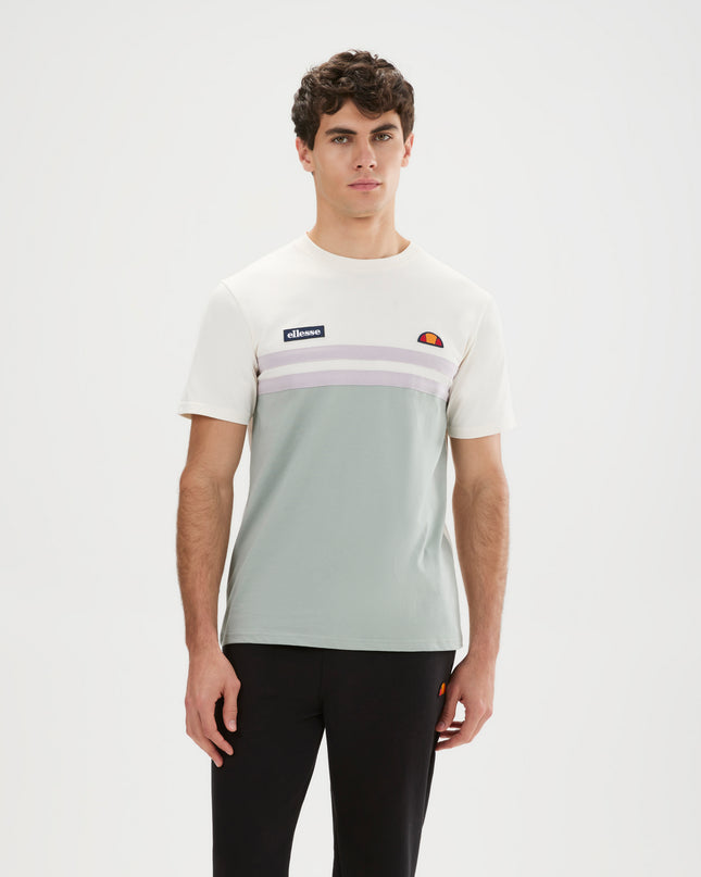 Ellesse Venire Tee in Sage/Off White