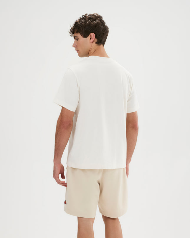 Ellesse Floran Tee in Off White