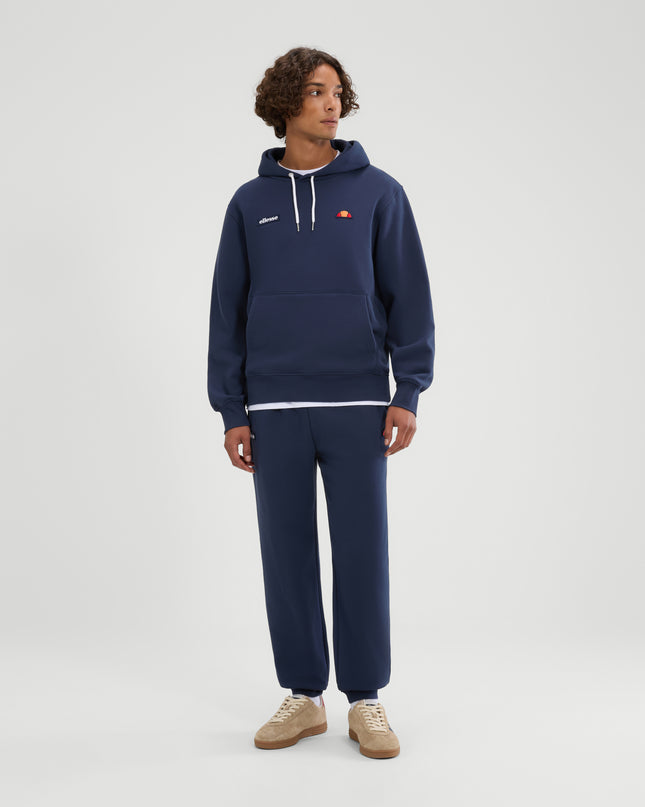 Ellesse Traccota Tracksuit OH Hoodie & Jogging Bottoms Set Navy