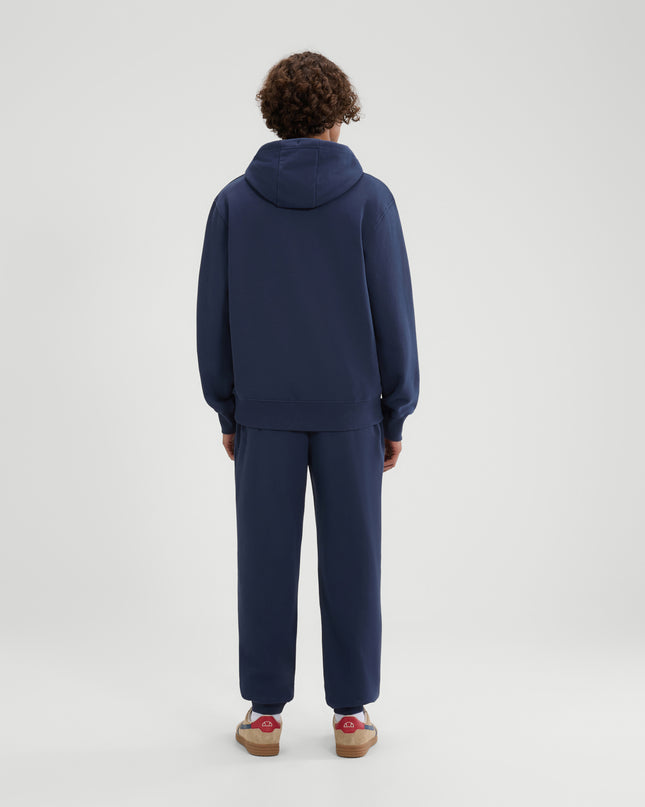 Ellesse Traccota Tracksuit OH Hoodie & Jogging Bottoms Set Navy