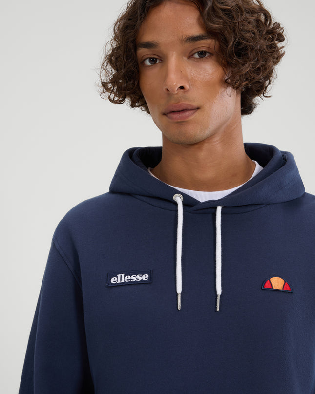 Ellesse Traccota Tracksuit OH Hoodie & Jogging Bottoms Set Navy
