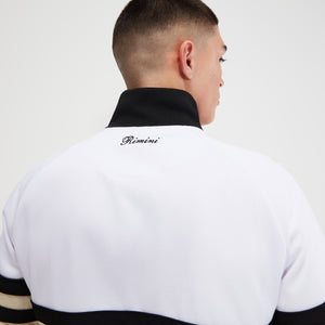 Ellesse Rimini Track Top Heritage Jacket White/Off White - Raw Menswear