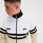 Load image into Gallery viewer, Ellesse Rimini Track Top Heritage Jacket White/Off White - Raw Menswear
