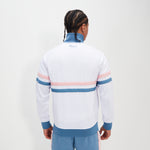 Charger l&#39;image dans la galerie, Ellesse Rimini Track Top Heritage Jacket White/Dark Blue/LightPink - Raw Menswear
