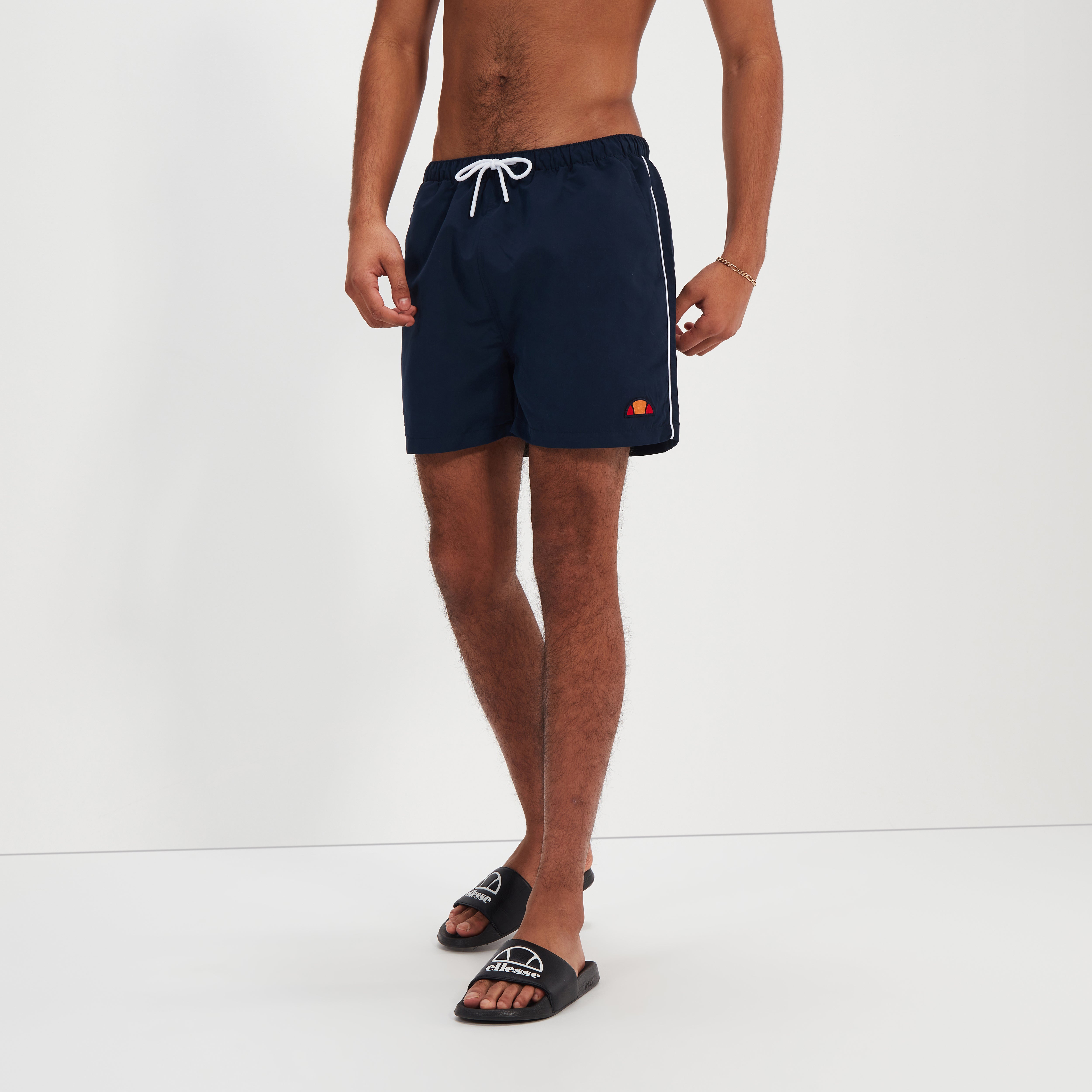 Ellesse Dem Slakers Swim Shorts Navy - Raw Menswear