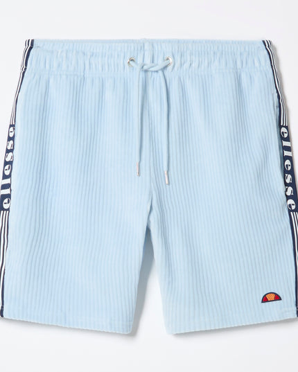 Ellesse Tomatro Velour Shorts Light Blue