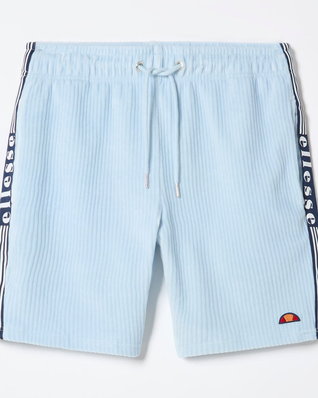 Ellesse Tomatro Velour Shorts Light Blue