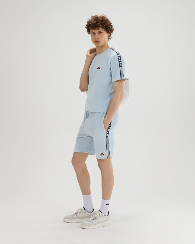 Ellesse Tomatro Velour Shorts Light Blue