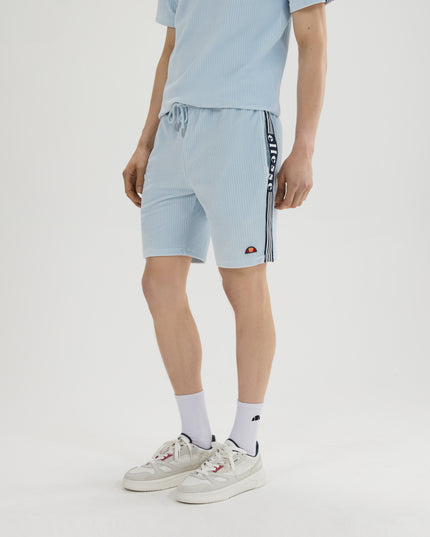 Ellesse Tomatro Velour Shorts Light Blue