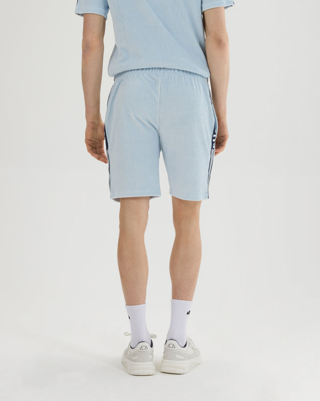Ellesse Tomatro Velour Shorts Light Blue