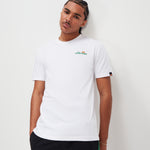 Charger l&#39;image dans la galerie, Ellesse Liammo Heritage Back Print Tee White - Raw Menswear
