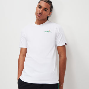 Ellesse Liammo Heritage Back Print Tee White - Raw Menswear