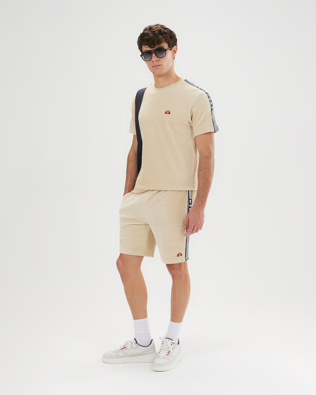 Ellesse Velour Madori Tee in Stone - 165