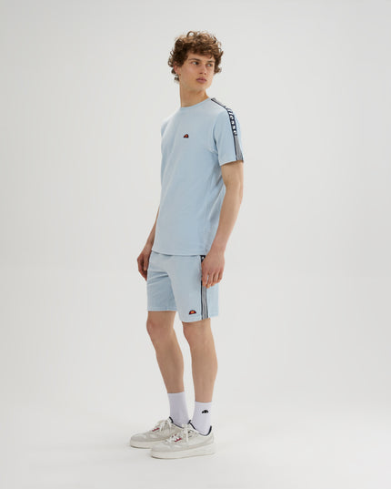 Ellesse Velour Madori Tee in Light Blue