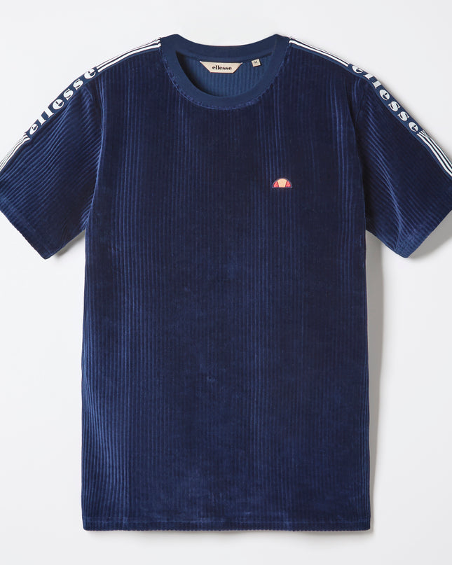 Ellesse Velour Madori Tee in Navy - 306