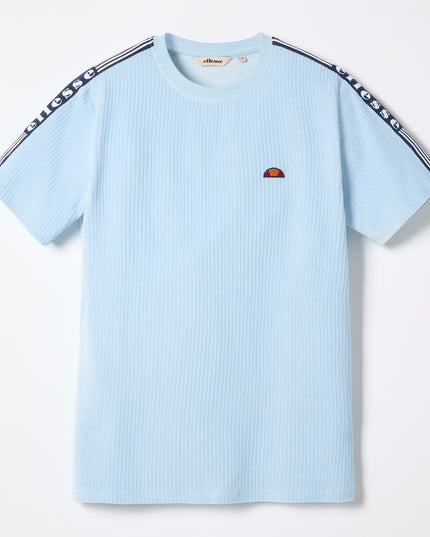Ellesse Velour Madori Tee in Light Blue