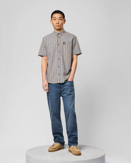 Weekend Offender Joyce Short Sleeve Shirt Mid House Check