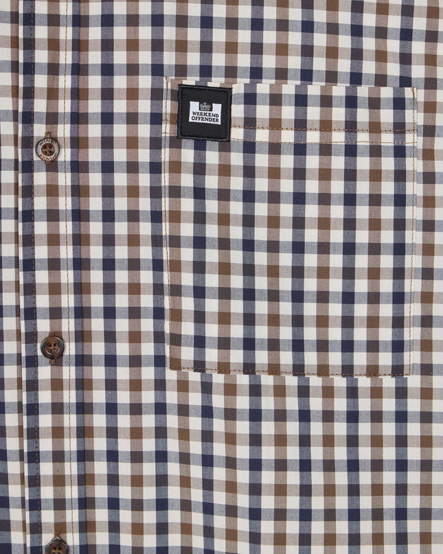 Weekend Offender Joyce Short Sleeve Shirt Mid House Check