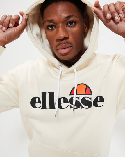 Ellesse Gottero Over Head Hoodie Off White - Raw Menswear