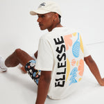 Load image into Gallery viewer, Ellesse Impronta Back Print Tee Washed Off White - Raw Menswear
