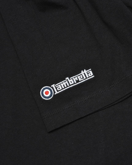 Lambretta Paisley Target Tee Black