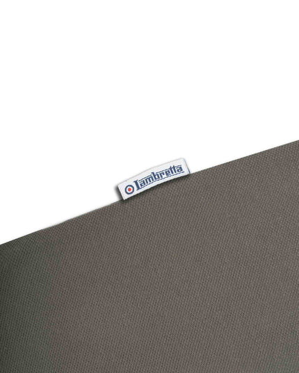Lambretta Two Tone Polo Steel Grey