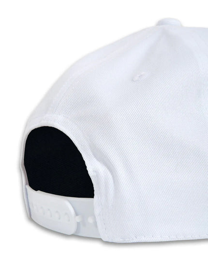 Lambretta Target Baseball Cap White
