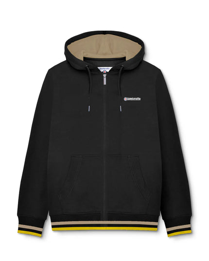 Lambretta F/Z Hoodie Black Cashew/Gold
