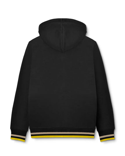 Lambretta F/Z Hoodie Black Cashew/Gold