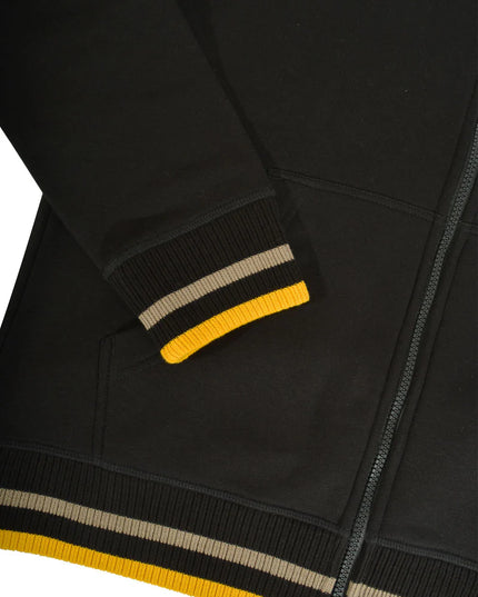 Lambretta F/Z Hoodie Black Cashew/Gold