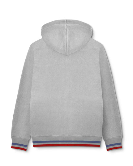 Lambretta F/Z Hoodie Grey/Dark Blue/Red