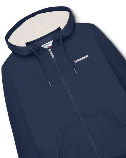 Lambretta F/Z Hoodie Navy Jet Stream/Red