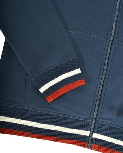 Lambretta F/Z Hoodie Navy Jet Stream/Red