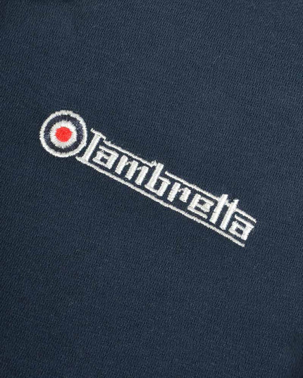 Lambretta F/Z Hoodie Navy Jet Stream/Red