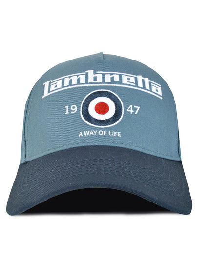 Lambretta Classic Target Cap Dark Blue