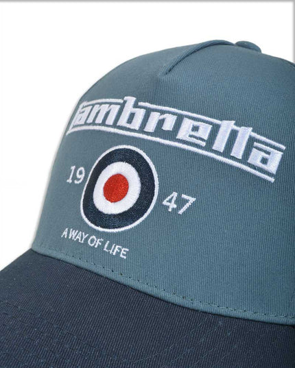 Lambretta Classic Target Cap Dark Blue