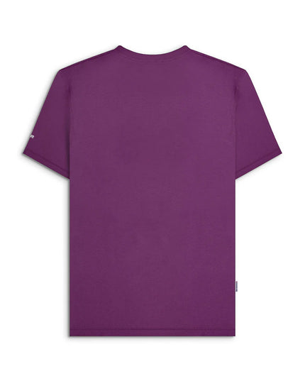 Lambretta Fade Racing Stripe Tee Winter Bloom Purple