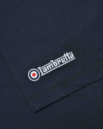Lambretta Badges Tee Navy