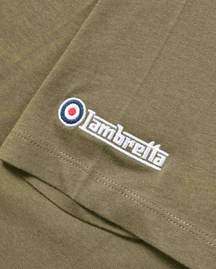Lambretta Vinyl Tee Khaki 